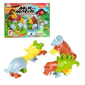 Magnetic Dinosaur Building Set for Kids